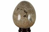 Polished Agatized Dinosaur (Gembone) Egg - Morocco #189828-1